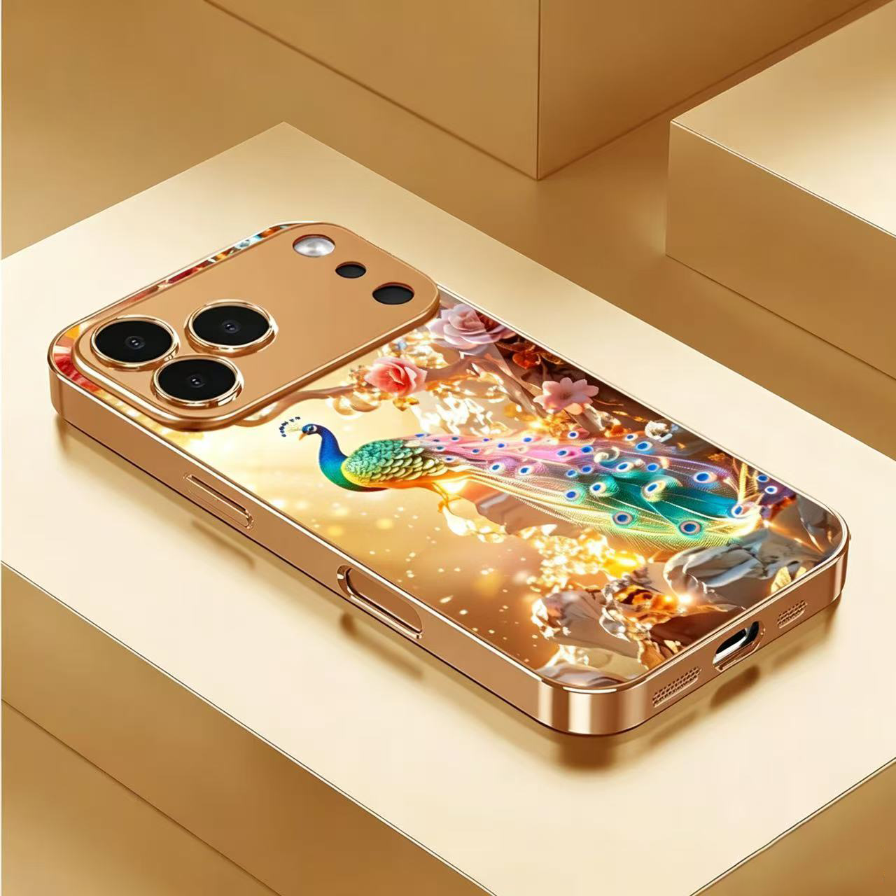 IPhone Gold-Plated, Ice-Cooling Phone Case