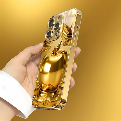 IPhone Gold-Plated, Ice-Cooling Phone Case