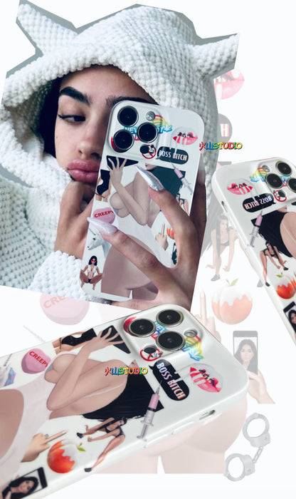 Celebrity Kardashian hot figure phone case
