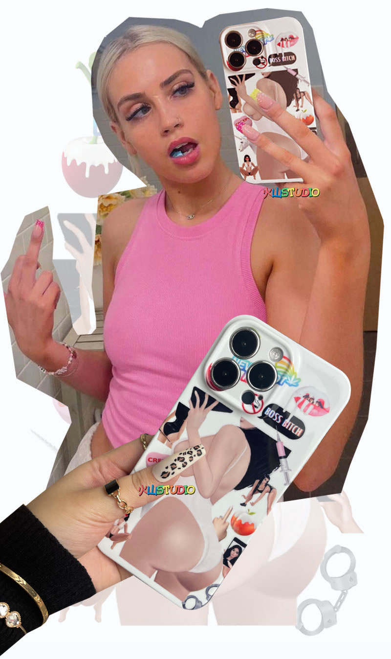 Celebrity Kardashian hot figure phone case