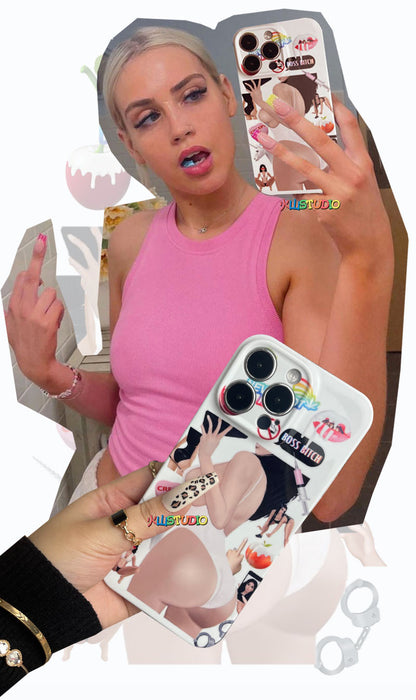 Celebrity Kardashian hot figure phone case