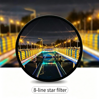 Concept 62mm Lens Filter Kit — 18-Layer Multi-Coating; Compatible with Various Camera Models, Suitable for Diverse Shooting Scenarios