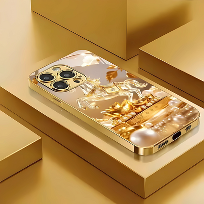 IPhone Gold-Plated, Ice-Cooling Phone Case