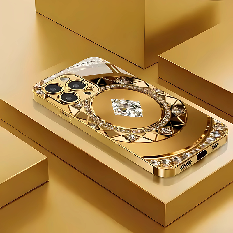 IPhone Gold-Plated, Ice-Cooling Phone Case