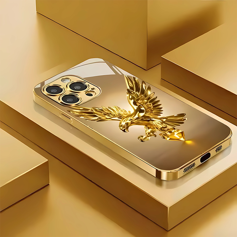 IPhone Gold-Plated, Ice-Cooling Phone Case