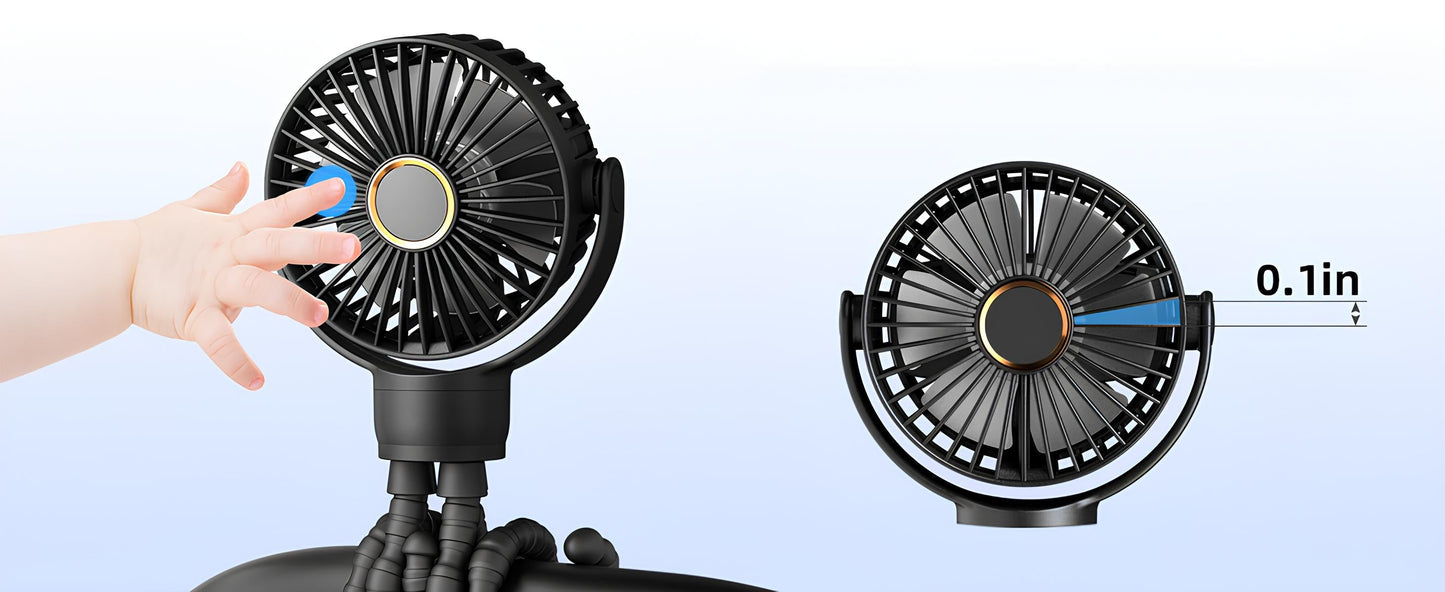 Wheelchair Fan