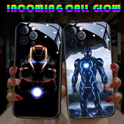 spxcases new original Iron Man luminous phone case