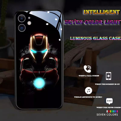 spxcases new original Iron Man luminous phone case