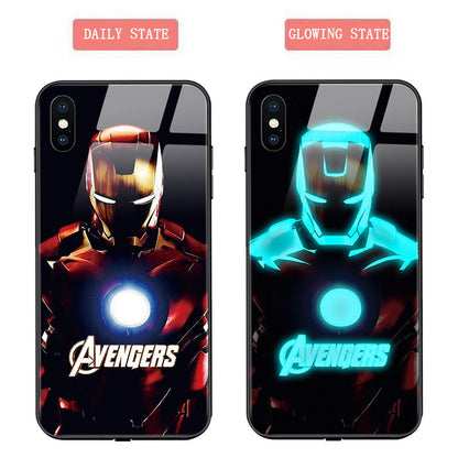 spxcases new original Iron Man luminous phone case