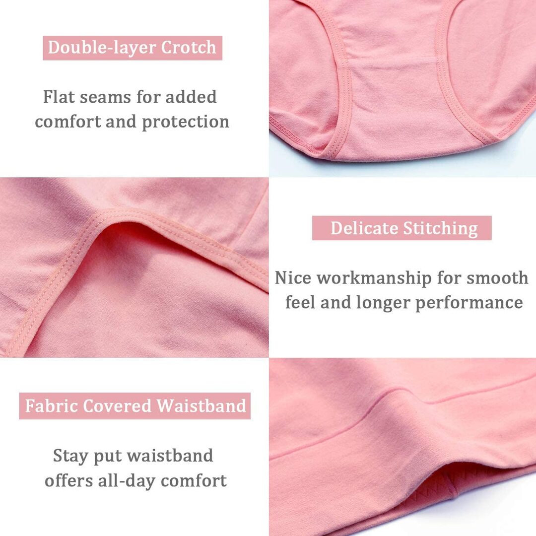 [Last Day 49%OFF]💗Women's high waist cotton panties