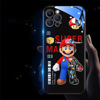 Spxcases new Super Mario Bros. original luminous phone case