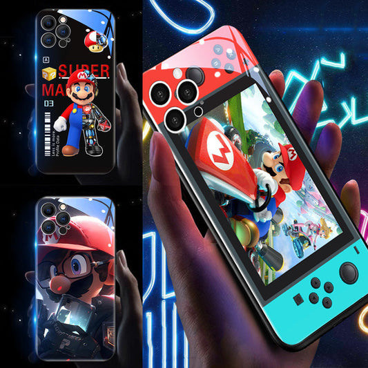 Spxcases new Super Mario Bros. original luminous phone case