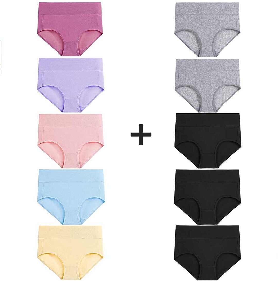 [Last Day 49%OFF]💗Women's high waist cotton panties