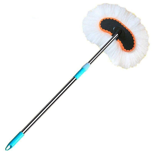 Car Wash New Arrival Multi functional Car Adjustable Telescopic Wiping Soft Milk Silk Mop Cleaning Wash Brush Dirt Remover Tool