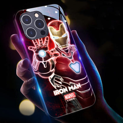 spxcases new original Iron Man luminous phone case