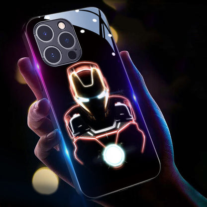 spxcases new original Iron Man luminous phone case