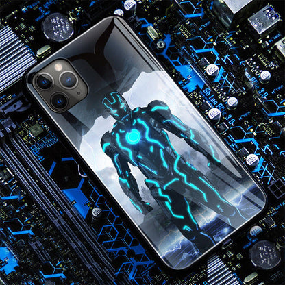 spxcases new original Iron Man luminous phone case