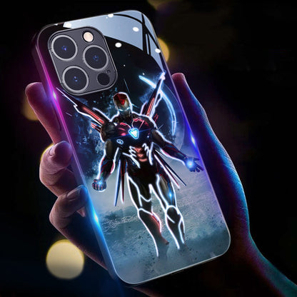 spxcases new original Iron Man luminous phone case