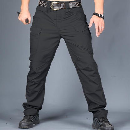 Men Outdoor Hiking Camping Multi Pocket Military Army Trousers Casual Breathable Waterproof Sweatpants