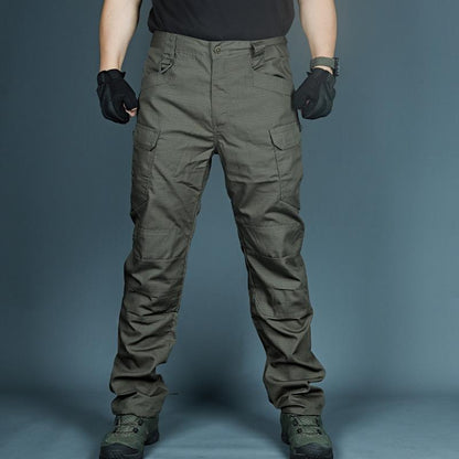 Men Outdoor Hiking Camping Multi Pocket Military Army Trousers Casual Breathable Waterproof Sweatpants