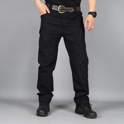 Men Outdoor Hiking Camping Multi Pocket Military Army Trousers Casual Breathable Waterproof Sweatpants