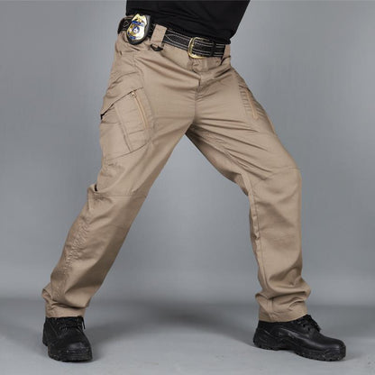 Men Outdoor Hiking Camping Multi Pocket Military Army Trousers Casual Breathable Waterproof Sweatpants