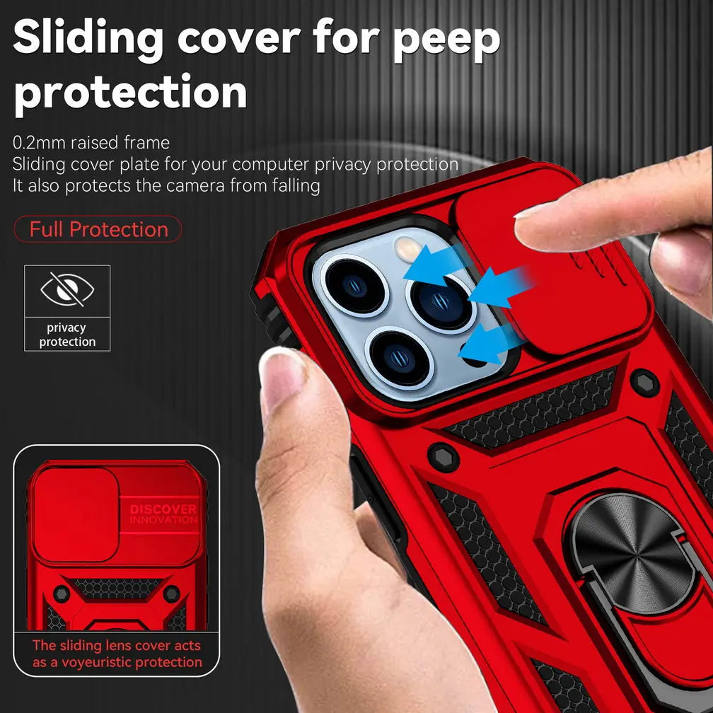 Sliding Camera Lens Protect Phone Case for iPhone phone case iphone
Samsung cases
OnePlus cases
Huawei cases