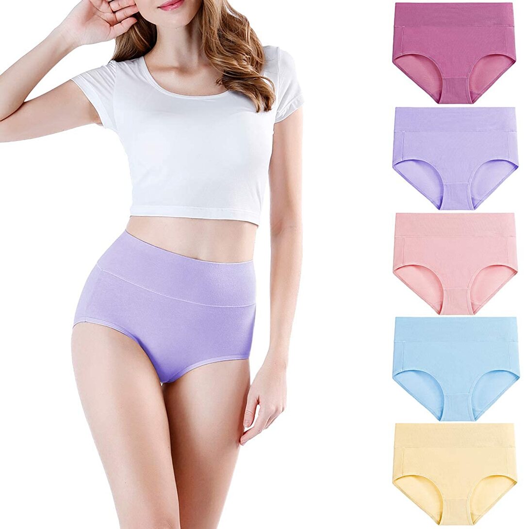 [Last Day 49%OFF]💗Women's high waist cotton panties