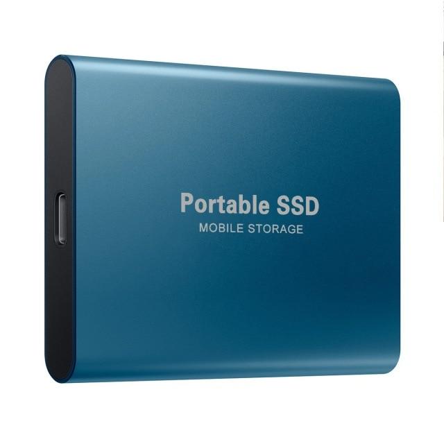 4TB/2TB hd externo Mobile Hard Disk Type C USB3.1 Portable SSD Shockproof Aluminum Alloy Solid State Drive Transmission Speed