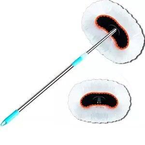 Car Wash New Arrival Multi functional Car Adjustable Telescopic Wiping Soft Milk Silk Mop Cleaning Wash Brush Dirt Remover Tool